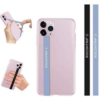 ROCONTRIP Correa para Teléfono Agarre Silicona para Teléfono Correa de Mano Elástica para la Mayoría de Las Fundas para Teléfonos Celulares Correa para el Dedo de Segura y Liviana para Teléfono