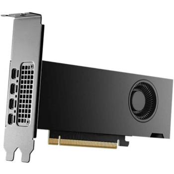 PNY NVIDIA RTX 2000 Ada Generation 16 GB GDDR6 PCI Express 4.0 Dual Slot, Low Profile 4X MiniDisplayPort, 8K Support, Ultra Quiet Active Fan