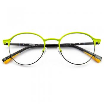 Etnia Barcelona Edison YW Armazones y Gafas Recetadas para Hombre Verdes 50 Lentes