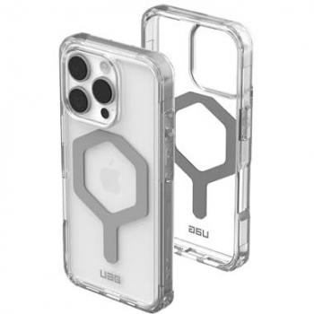 Funda UAG Plyo MagSafe Transparente para iPhone 16 Pro - Plateada