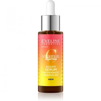 Eveline Cosmetics Vitamin C 3x Action Night Serum for First Wrinkles 30 ml