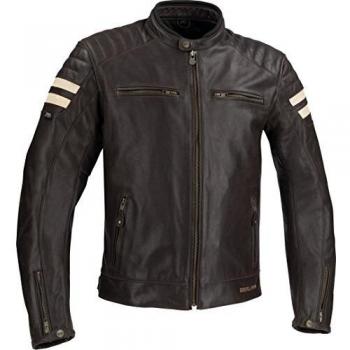 Segura Chaqueta moto STRIPE Marrón/Beige, Marrón/Beige, XL