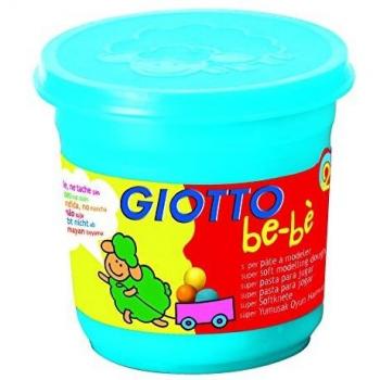 GIOTTO be-bè- Bote Súper Pasta para Jugar 220G Azul, Color