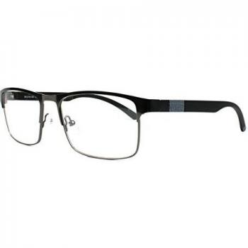 Cuadrado Montura Completa Metálico Marrones Armazones para Hombre - SmartBuy Collection