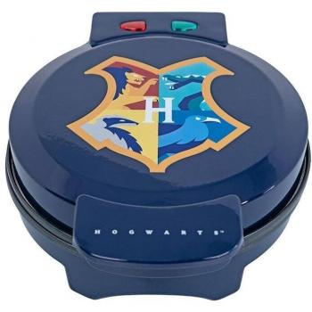 Uncanny Brands Harry Potter Hogwarts Shield Waffle Maker - European Plug - Warner Bros Licensed - Easy to Use and Clean