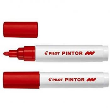 Rotulador de punta cónica Pilot Pintor M 1.4mm Rojo