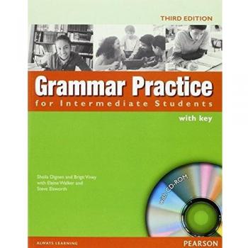 Grammar Practice For Intermediate Students. With Key: Book with key and Cd-rom