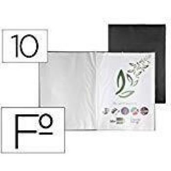 Liderpapel EC41 - Carpeta escaparate, color negro