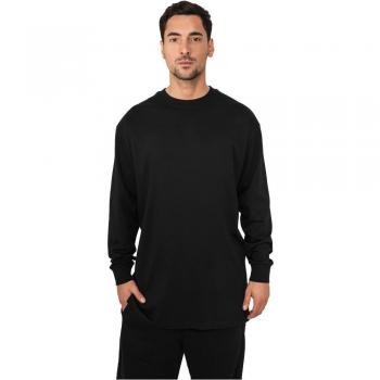 Urban Classics Tall Black Long Sleeve T-Shirt for Men