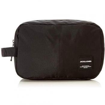 Jack & Jones Bolsa de cosméticos para Accesorios Viaje, One Size, Negro /