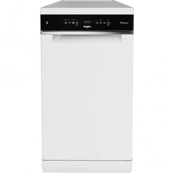 Lavavajillas Whirlpool WSFO3B23P - Modelo de 10 servicios, 45 cm, color blanco