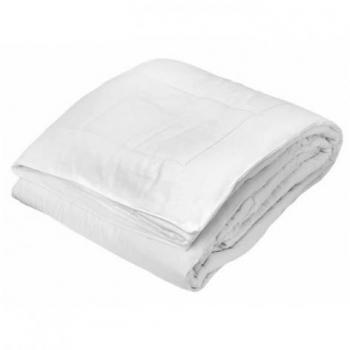 Edredón de Seda Temperado Toison D'Or 280g/m² - 240x260cm - Cálido - Algodón y Seda de Morera - Para 2 Personas - Blanco