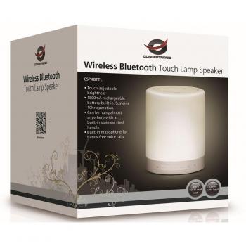 CONCEPTRONIC Altavoz Bluetooth con LUZ LAMPARA 1.6W