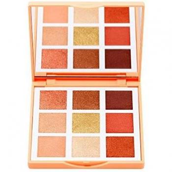 3INA MAKEUP - Vegan - Cruelty Free - The Sunset Eyeshadow Palette - Multicolor - 9 Buildable Longwearing Shades - Highly Pigmented - Peach Terracotta Golden Shades - Satin Matt Natural Finish - Mirror