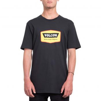 Volcom CRESTICLE BSC SS Camiseta, Hombre, Black, XL