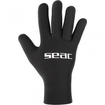 Seac Guantes STRETCH 350 - Guantes de buceo, color negro, talla XS