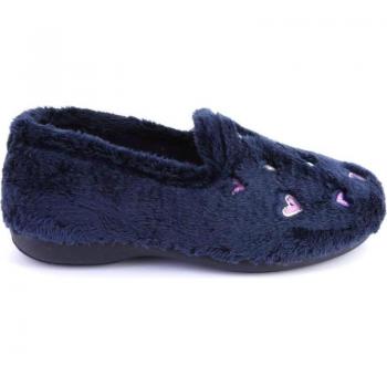 CABRERA 4440 22 Zapatillas de casa cerrada de mujer azul marino