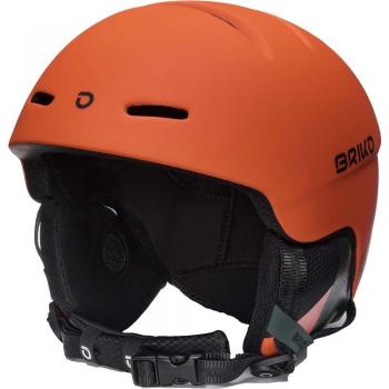 Briko - Casco de nieve Teide Briko, casco para deportes de invierno, diseño aerodinámico, ajuste personalizado, ventilación activa, interior acolchado y desmontable, certificado según normas de seguridad europeas
