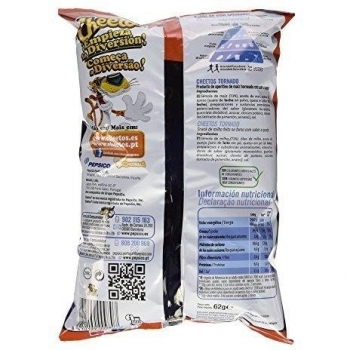 Cheetos - Tornado - Aperitivo de maíz horneado - 62 g