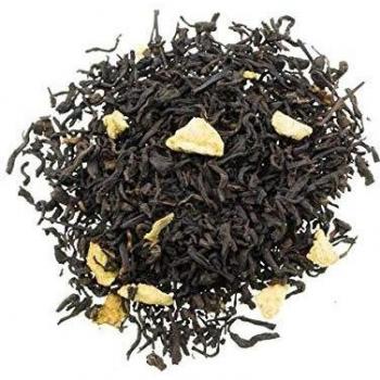 Aromas de Té - Té Rojo Pu Erh Adelgazante con Sabor y Aroma Limón Y Canela/Té Pu Erh Digestivo de Limón y Canela, 100 GR