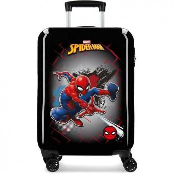 Maleta de Cabina Infantil Marvel Spiderman Red Rígida Azul 34L