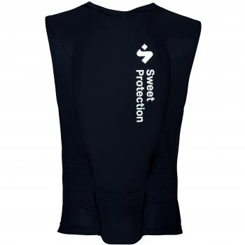 Chaleco de protección Sweet Protection True negro - S, chaleco protector para espalda, color negro, talla S