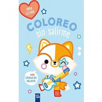 Coloreo sin salirme-Para llevar. Zorro (¡Guau! Coloreo sin salirme