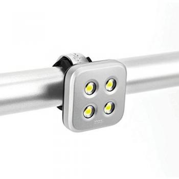 Knog 11201 - Luz Delantera para Bicicleta, Color Plata