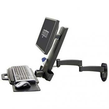 Ergotron 200 SERIES COMBO ARM WALL MOUNT BLACK
