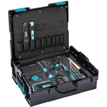 Juego de herramientas HAZET 190L-136/83 | Sistema de encaje L-Boxx patentado de 83 piezas con 13,3 l de volumen con campos de etiquetado | Almacenamiento y transporte de herramientas de alta calidad