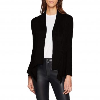 Esprit 998EE1I803 Cárdigan, Black 001, M para Mujer