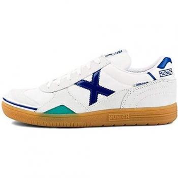 Munich Continental Blanco, Botas de fútbol Unisex Adulto, 45 EU