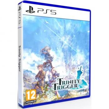 Trinity Trigger - Juego para Consola Sony PlayStation 5 PS5, RPG de acción, multijugador local y en línea, gráficos en 3D, ambientación nostálgica inspirada en juegos clásicos, mecánicas de combate