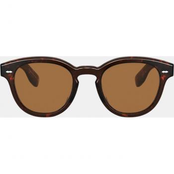 Oliver Peoples Cary Grant Sun Polarized Sunglasses, Black, Unisex, Size: 48 MM