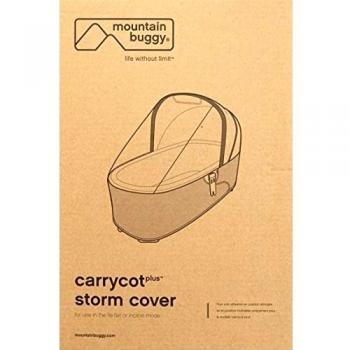 Mountain Buggy Plus Duet - Protector de lluvia para capazo