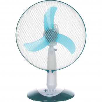 Ventilador de Mesa Zephir PBL30 - 30 cm - 3 Velocidades - Color Blanco/Verde