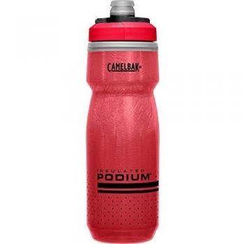 Camelbak Products LLC Unisex - Botella de agua Podium Chill para adultos, color rojo, 620 ml