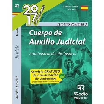 Cuerpo de Auxilio Judicial de la Administración de Justicia. Volumen 3: Volume 3