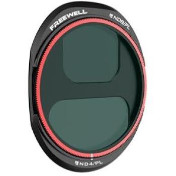 Filtro Híbrido Freewell NDPL8/4 para Dron DJI Mavic 4 Pro, Accesorio Negro