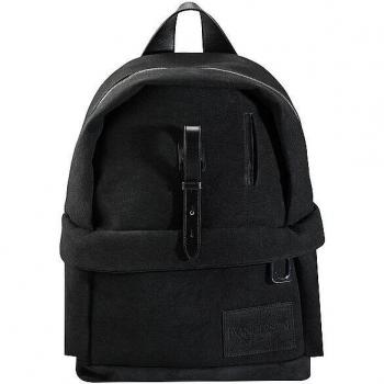 JW Anderson Black Backpack for Men and Women, One Size, Geometric Puller