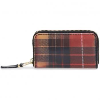 Comme des Garçons Lenticular Tartan Wallet - OS Multicolor Unisex Coin Purse
