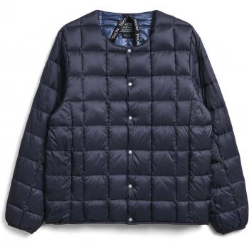 Taion Basic Button-Down Crew Neck Down Jacket