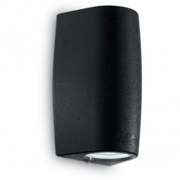 Aplique LED 2 luces para exterior pequeño Up Down Negro IP55, GU10 - Ideal Lux