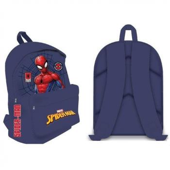 Mochila escolar/urbana de Spiderman Marvel 42 cm, diseño colorido con imagen del personaje, compartimentos amplios para libros y útiles escolares, correas ajustables y acolchadas para mayor comodidad, fabricada en material resistente