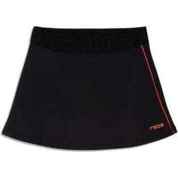 Nox Falda Pádel Mujer Team con Short Interior Tecnología Balance Fresh Negra