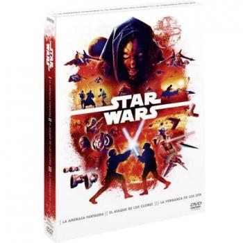 Star Wars Episodios 1-3 (DVD) (Ediciones remasterizadas): La Amenaza Fantasma, El Ataque de los Clones