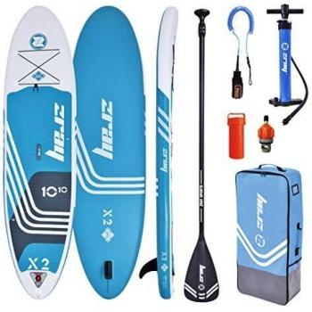 Star Zray Epic Xrider X2 iSUP, Adultos Unisex, Azul, Blanco, 10.10'
