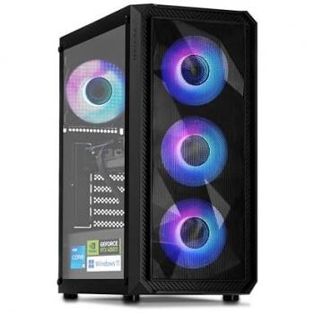 PC Gaming Yeyian Intel Core i5-12400F 6 Núcleos 4.4 GHz, Nvidia GeForce RTX 4060 Ti 8GB, 16GB DDR5 5600MHz, 1TB SSD