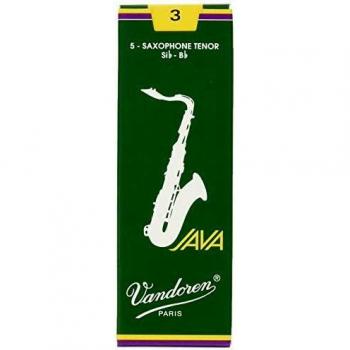 Vandoren Java Tenor Saxophone Reeds - Box of 5 - Strength 3