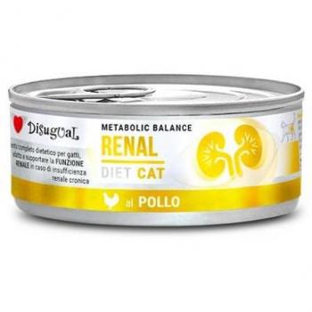 Disugual Chicken Renal Wet Food for Cats 85 Gr
